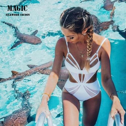 MAGIC SILKWORM COCOON Beach Swimwear