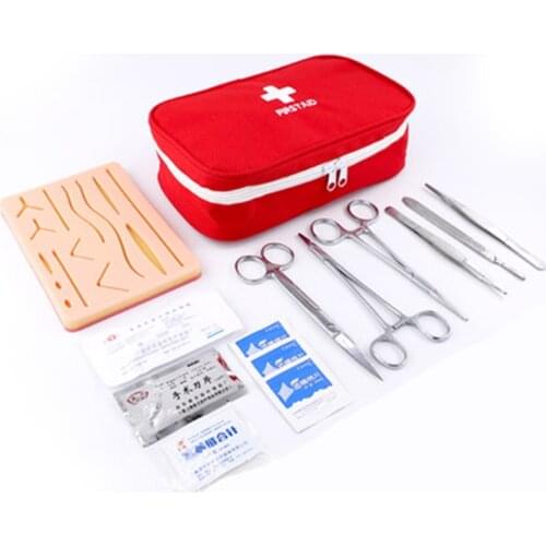 Medical Silicone skins Pad Suture Wound Module Surgical Suture Practice kit
