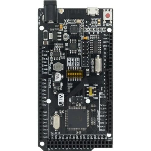 10PCS Mega +WiFi R3 ATmega2560+ESP8266 (32Mb memory), USB-TTL CH340G. Compatible Mega, NodeMCU, WeMos ESP8266 with CH340