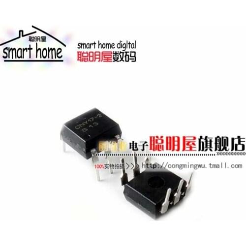 Module Free shipping CNY17-2 brand new authentic DIP6 optocoupler CNY17