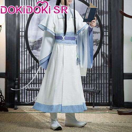 DokiDoki-SR Anime Dao Mo To Shi Shounen Lan Wang Ji Cosplay Costume Mo Dao Zu Shi Cosplay Anime Teenager Lan WangJi Costume Men