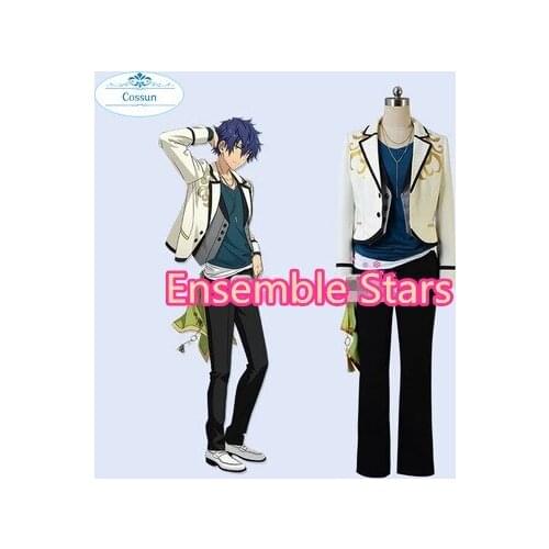[Customize]Anime Ensemble Stars New Team ES EVE Figure Sazanami Jun SJ Uniform Cosplay Costume Free Shipping