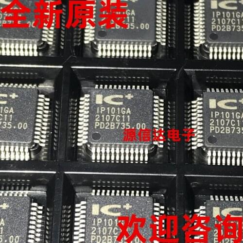 5PCS Real picture shooting of the newly imported IP101GA LQFP-48 communication fast Ethernet transceiver chip