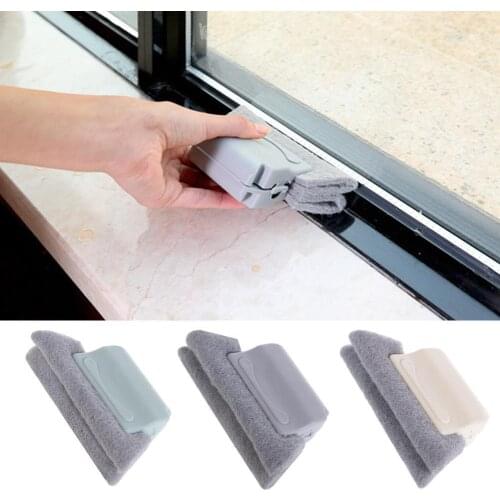 Window Groove Cleaning Brush Window Cleaning Brush Cleaner Rails Window Brush Creative Groove Brosse de nettoyage