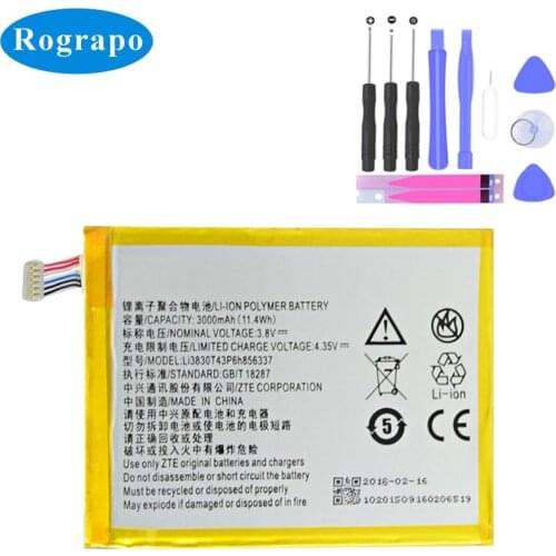 3000mAh Li3830T43P6h856337 Replacement Battery For Vodafone Smart Ultra 6 VF995 VF 995 Batterie Batterij Bateria