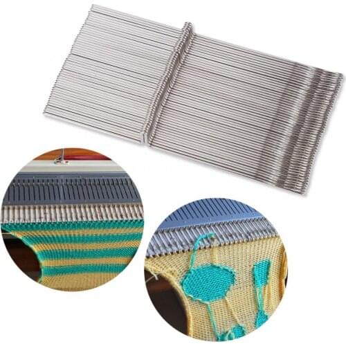 Steel Knitting Machine Needle DIY Sewing Tool Accessories for SRP325/SRP50/SRP60/SRP60N Knitting Machine Needles Crochet Hook