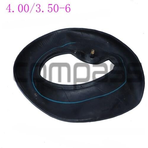 Inner Tube 4.00/3.50-6 tire tube with Straight Valve Stem for e-Bike, Wheelbarrow Scooter, Mini Motorcycle , Mowers