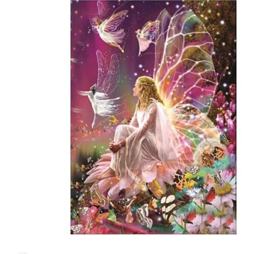 Angel Embroidery Diamond Paintings Fairy Full Drill DIY Diamond Painting 5D Fairy Cross Stitch Girl Bedroom Decor Craft Art 1