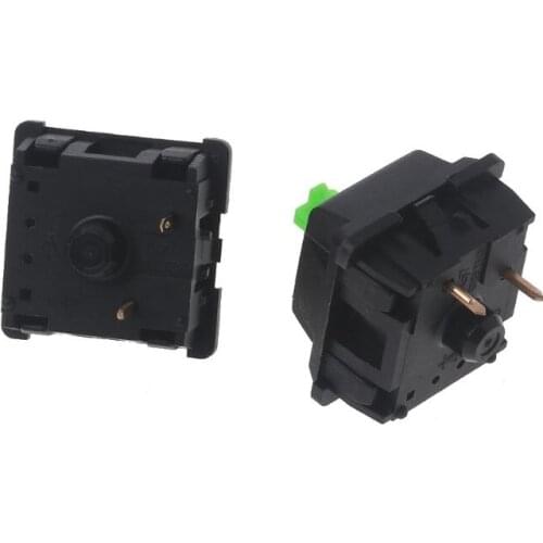 5Pcs Greetech Green Switches Axis for razer Gaming Mechanical Keyboard for cherry MX 3pin Switch