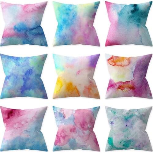 HOT SALE Imagist Painting Cushion Cover Throw Pillow Case for Home Chair Sofa Decoration Square Pillowcases