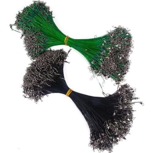 3PC Fishing Gear Weave Anti-biting Wire Bait Wire Anti-biting Wire Front Line Anti-winding Braided Wire Fishing Line Accessories