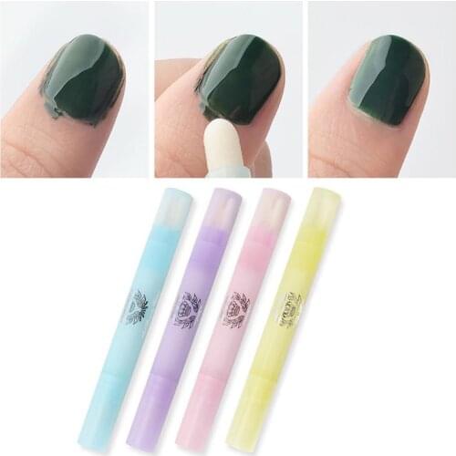 4Colors Gel Nail Polish Remover Pens Nail Art Corrector Pen Manicure Cleaner Eraser UV Gel Polish Remover Nail Tools