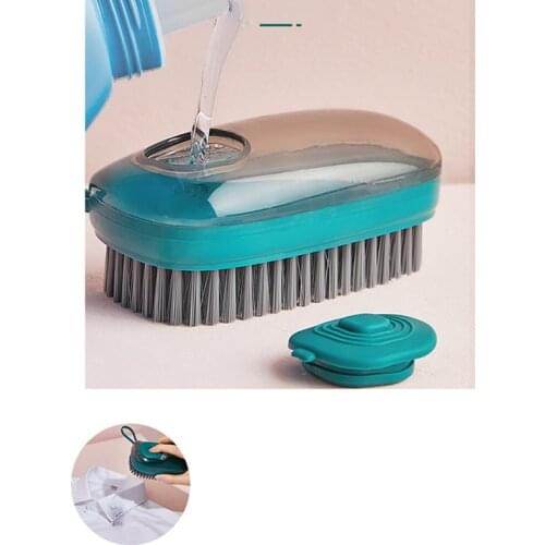 Brush cleaner Automatic Liquid Soap Dispenser Dish Washing Laundry Shoe Brush Kitchen Cleaning Brush For Bathroom Cleaning Tools