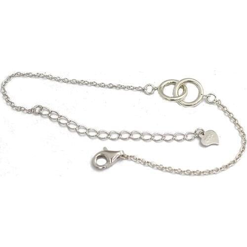 Beadsnice 925 Sterling Silver Handmade Minimalist Bracelet Fashion Jewelry Valentine Gift