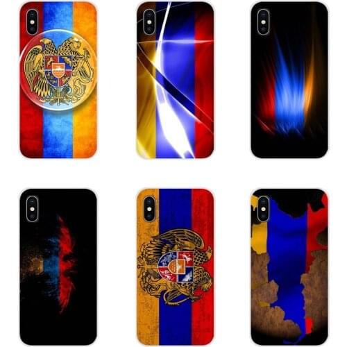 For Samsung Galaxy S2 S3 S4 S5 Mini S6 S7 Edge S8 S9 S10E Lite Plus Accessories Phone Shell Covers Armenia flag