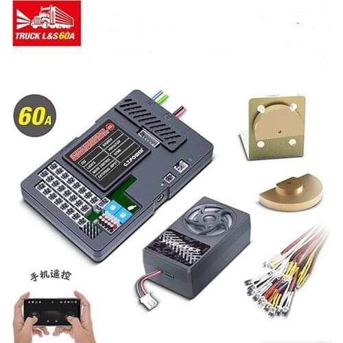 G.T Power Professional Version Container Truck Sound And Light Vibration 5 In 1 System RC Car Parts