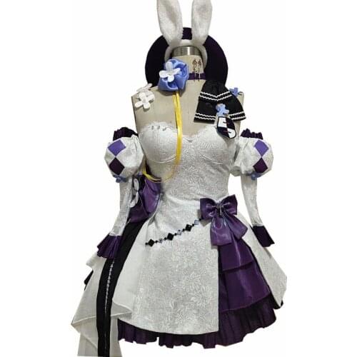 Game Girls Frontline HK416 Party Dress Lolita Dress Any Size Cosplay Costume Women Halloween 11