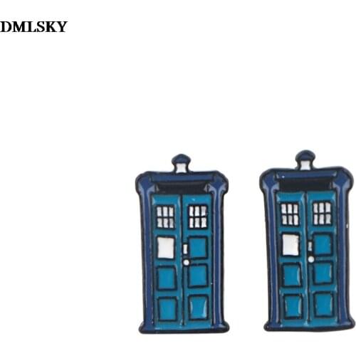 M4770 DMLSKY Cartoon Creative theme Earrings Jewelry Stud Earring Pendant for Kids Gifts