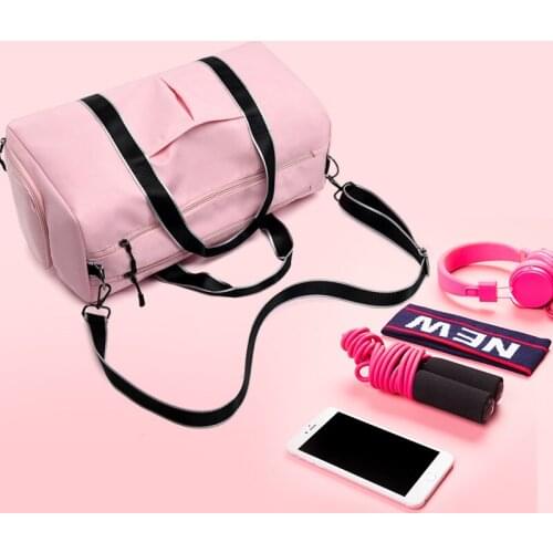 New Sports Fitness yu jia bao Mass Portable Short-Distance Travel Bag Wet and Dry Separation Shoes a Sports Bag travel bag