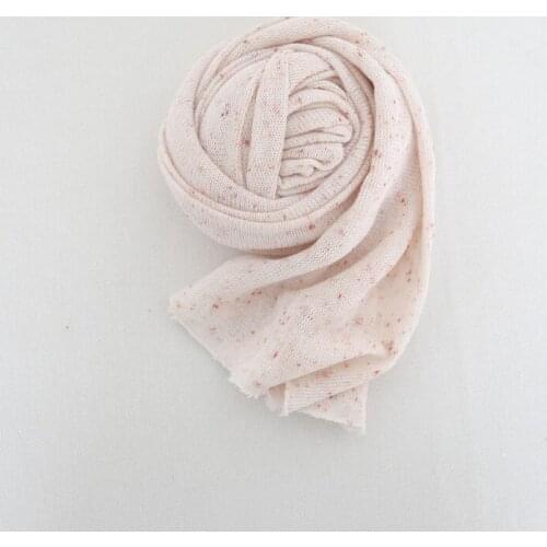 Newborn Popcorn Stretch Wrap Photography Props Knit Baby Dots Sweater Wrap Swaddle Blanket Photography Props Layer Fabric