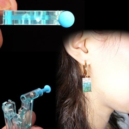 Disposable Safety Ear Piercing Unit Tool With Ear Stud Asepsis Pierce Kit SN-Hot