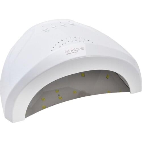 2017 UVLED Lamps SUNONE 24W/48W White LED UV Nail Polish Nail Dryer Lamp Fingernail&Toenail For Nail Gel Curing Nail Art Tools
