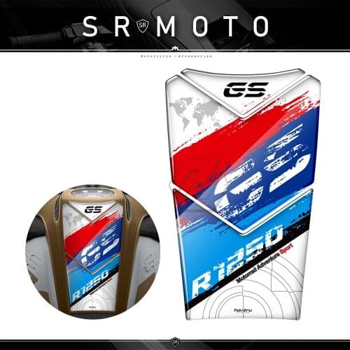 Motorcycle Gas Tank Pad Protector Case for BMW R1250GS Adventure 2019-2020 3D Resin