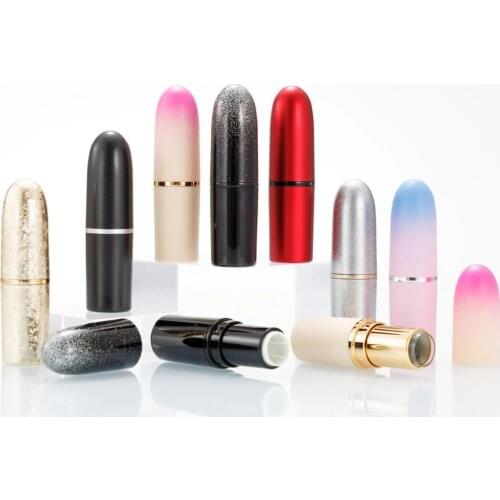 1pc Bullet Shape Empty Lipstick Tube 12.1mm Diy Lip Balm Tubes Homemade Lip Stick Beauty Lipstick Balm Cosmetic Containers Gift