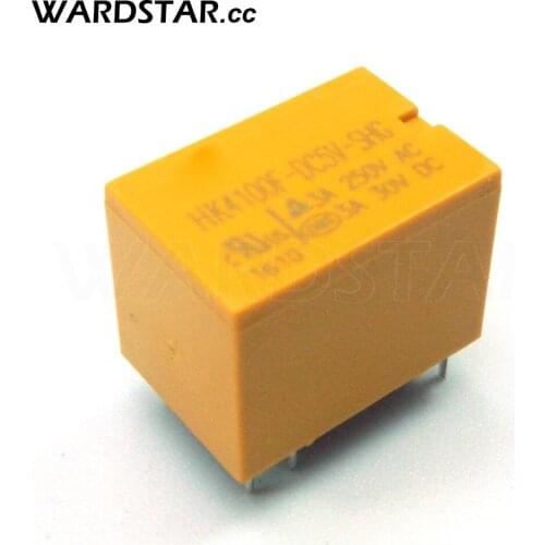 5pcs HK4100F-DC3V-SHG HK4100F-DC5V-SHG HK4100F-DC9V-SHG HK4100F-DC12V-SHG HK4100F-DC24V-SHG 250VAC Relays New Original