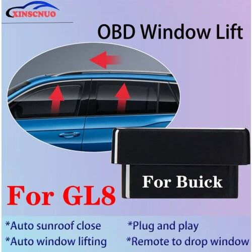 Auto Window Closer For Buick GL8 2011-2016 Vehicle Glass Car Accessory Remote Controller OBD Automatic Sunroof plug and play