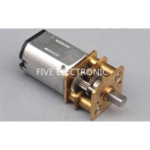 Free shipping N20 6V ,1:1000 DC GEAR MOTOR,3.5MM Short SHAFT use for toy car \intelligent robot\model plane Reducer Motor