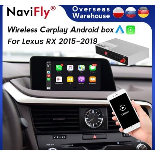 Wireless Apple CarPlay Decoder Box For Lexus RX 2015-2019 with Android Auto Mirror Link AirPlay Car Play Functions