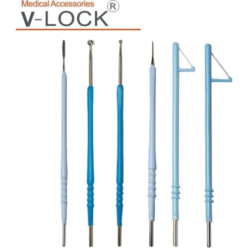 2019V-LOCK best electrosurgical electrode 2.36mm*130mm 4mm ball electrode no stick