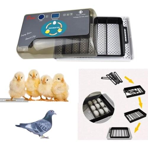 Farm Hatchery Incubator Brooder Machine 4-35 Egg Hatchers Chicken Automatic Eggs Incubators pigeon Bird Quail Brooders