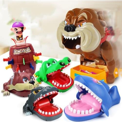 Sharks Pirate Bad Dog Trap Board Desktop Play Funny Novelty Kids Children Lucky Games Fidget Toys Prank Family Interactive Party