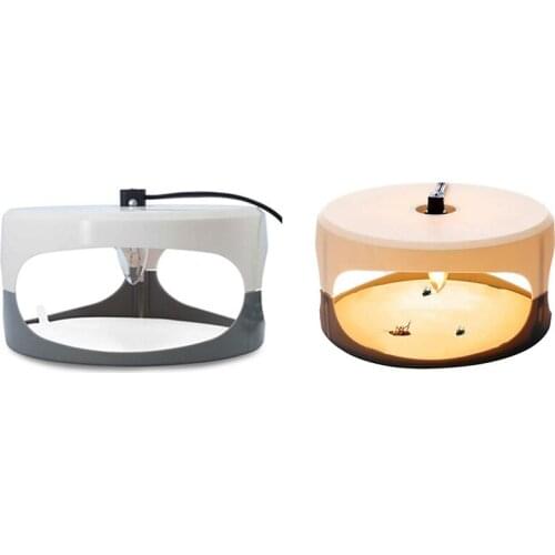 Useful Sticky Dome Flea Trap Lamp Refill Safe Agriculture Tools Sticky Dome Flea Trap Lamp