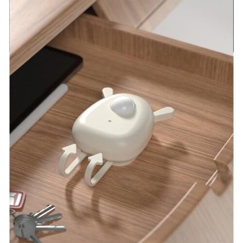 Cute cartoon Infrared Sensor Voice Reminder Home Time Management Timer To Go Out Reminder Can Be Hung Key With Hook