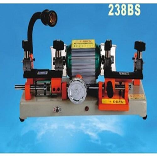 1PC 110/220V Model 238BS Key Cutting Machine Desktop Key Abloy Machine Double Head Key Copy Machine