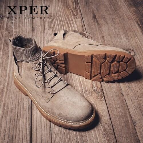 XPER Men's Motorcycle Boots
