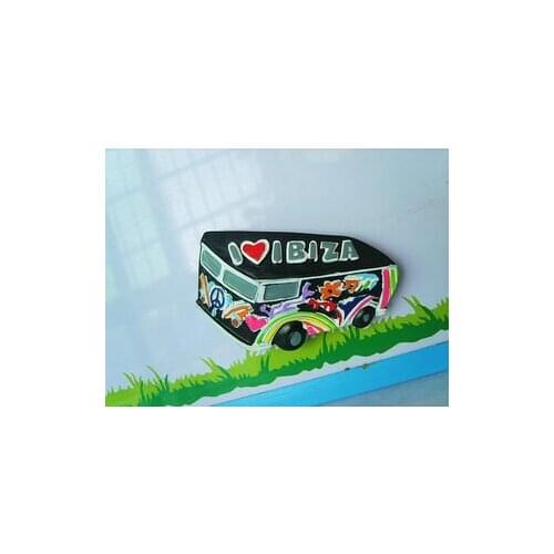 I love Ibiza bus fridge stickers