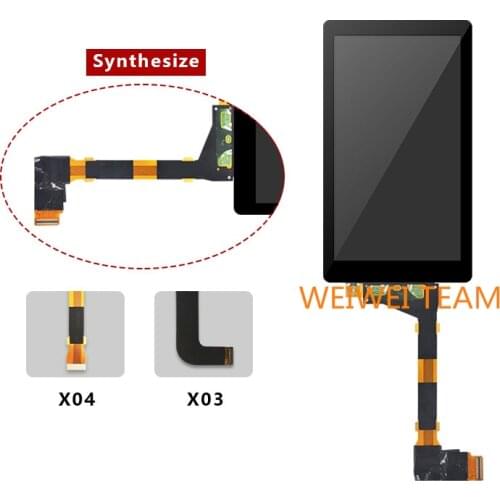 Wisecoco Photon 3D Printer LCD Screen 5.5 Inch 2560x1440 2K Quad-HD For Photon Printer Parts High Brightness LS055R1SX03 SX04