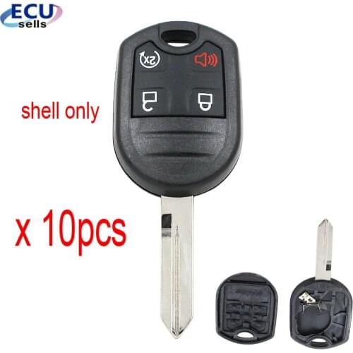 10PCS X Remote Key Shell Case Fob for Focus Edge that use CWTWB1U793 FO38R Blade