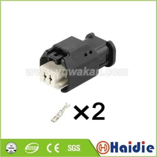 2setS 2pin Auto Sensor Plug electric wiring electrical cable connector 1801175-7