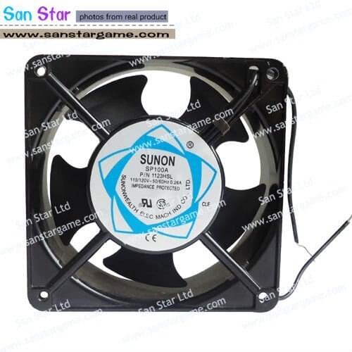 2 pcs of 110V Metal Made Cooling Fans-Cooling Fans for arcade game machine-game machine accessory-arcade machine parts