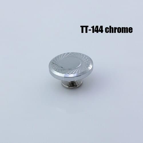 50pc SCREWBACK SPIKE TT- 144 leathercraft Chrome