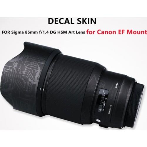 851.4ART Protective Skins fr Sigma 85mm f/1.4 DG HSM Art Lens for Canon EF Mount Decal Protector Anti-scratch Cover Film Sticker