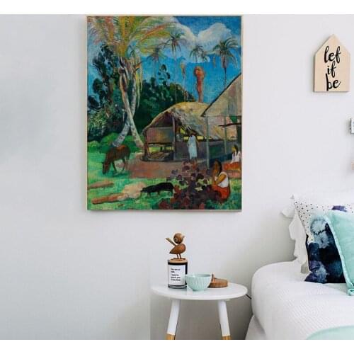 Abstract Tropical retro Canvas Painting Posters and Prints Gallery Wall Art Nordic Pictures for Living Room Interior Home Decor