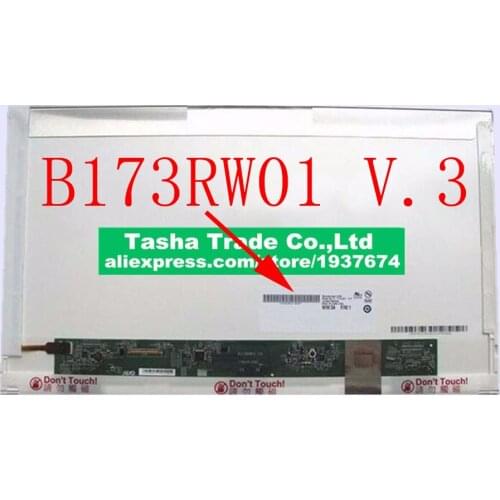 B173RW01 V.3 LCD Screen Matrix B173RW01 V3 Replacement Original Test Before Shipping