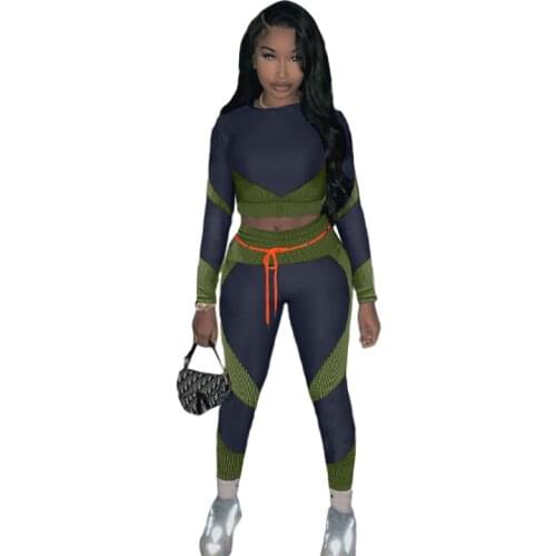 Seamless Camouflage Tank Top Breathable Leggings Women High Waist Fitness Yoga Set