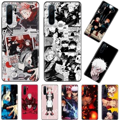 Jujutsu kaisen anime horror cartoon Phone Case Funda For Huawei P9 P10 P20 P30 Lite 2016 2017 2019 plus pro P smart